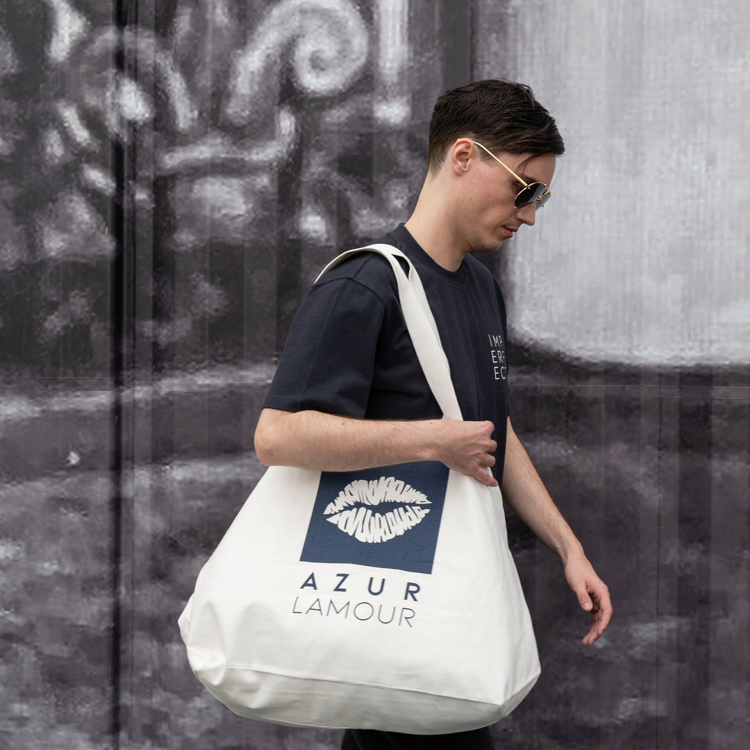 AZL BAG: STAY SALTY, IVORY ❍ Print