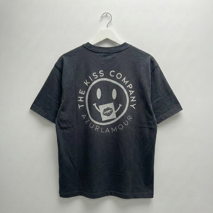 T-Shirt: THE KISS COMPANY · Phantom · Oversized ⚥ | Print Grey