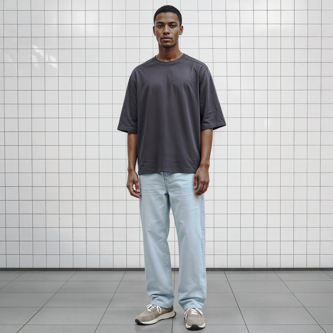 T-Shirt: Pure Unisex · Oversized | Vintage Black